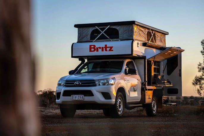 Britz Campervans and 4WD Alice Springs